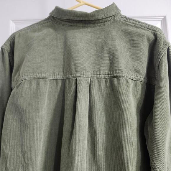 ❤️NWT❤️ Alpine Design Olive Men's Casual Button Down Shirt - Picture 10 of 14